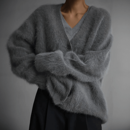Soft Women's Knitted Sweater Cardigan
