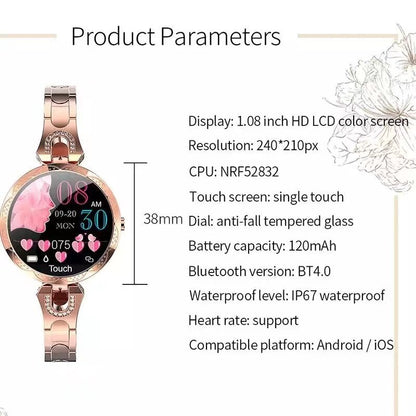 Waterproof Sports Smart Watch for Women