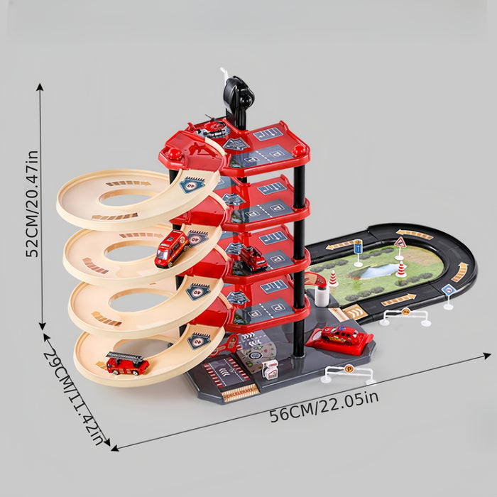 Ultimate Fire Station Playset with Trucks and Accessories