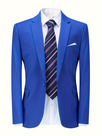 Professional Fit Men's Blazer Jacket