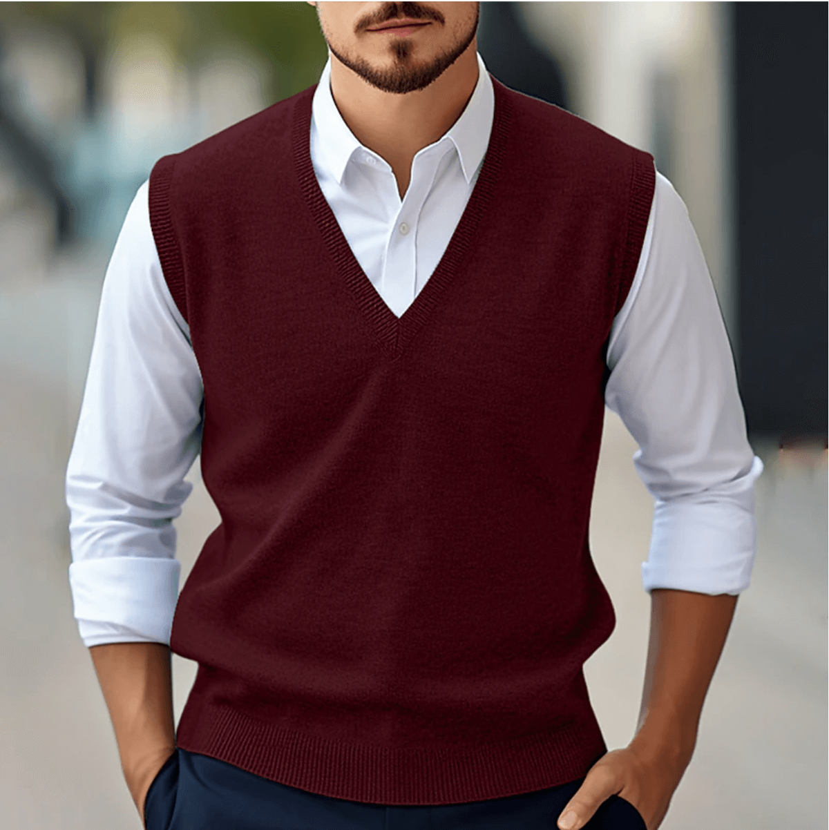 Tank Top Crew Neck Jumper