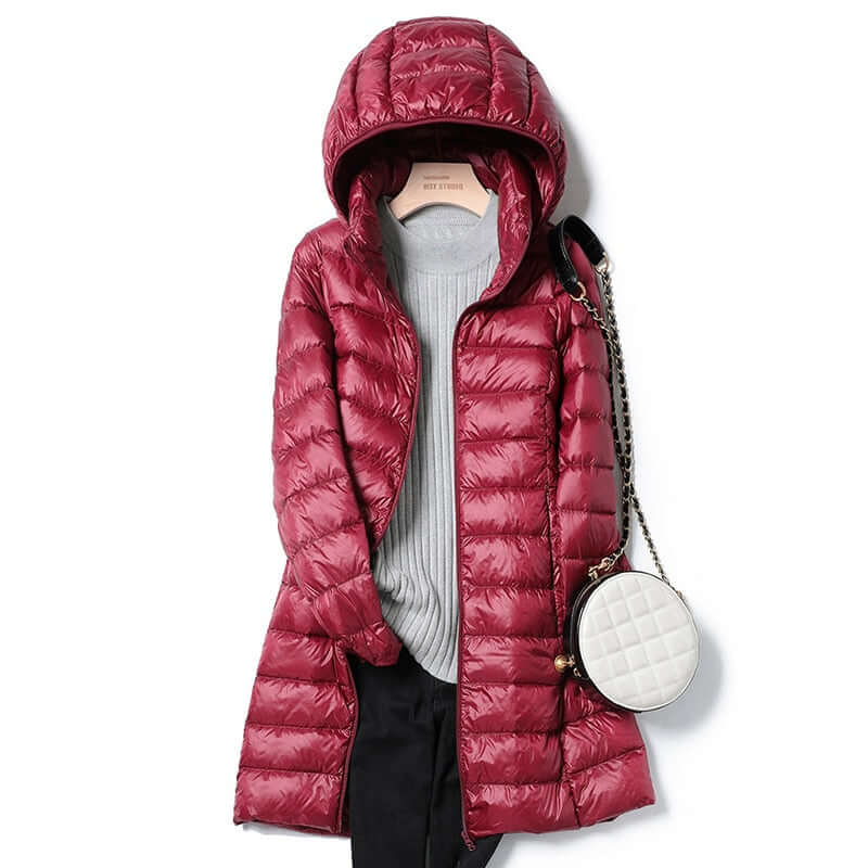 Lightweight Women's Winter Puffer Coat