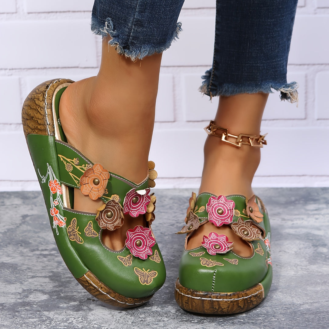 Comfortable Slip Resistant Wedge Sandals