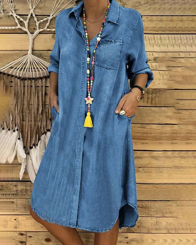Lightweight Sundress - Ladies Relaxed Fit Dress - Luxivelle