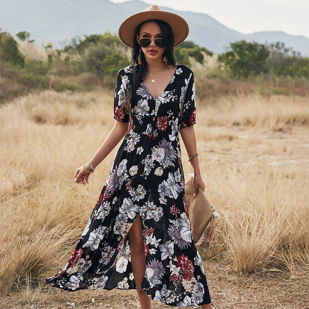 Beautiful Long Sundress - Luxivelle