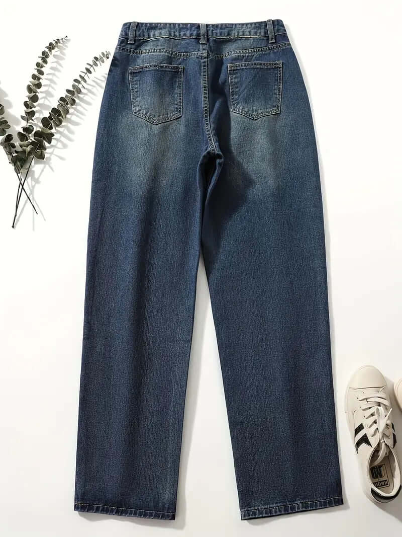 Comfortable Women's Relaxed Fit Denim Jeans