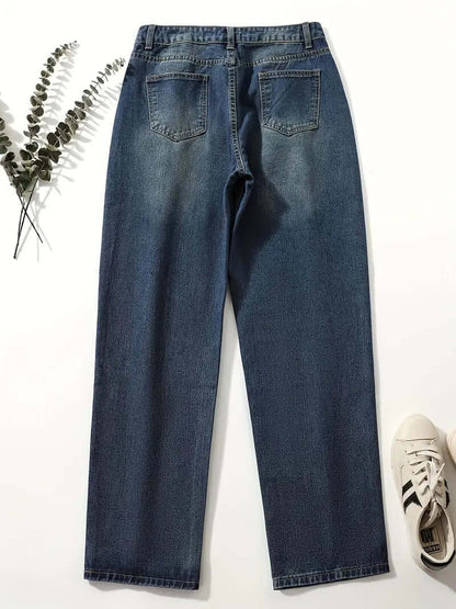 Comfortable Women's Relaxed Fit Denim Jeans