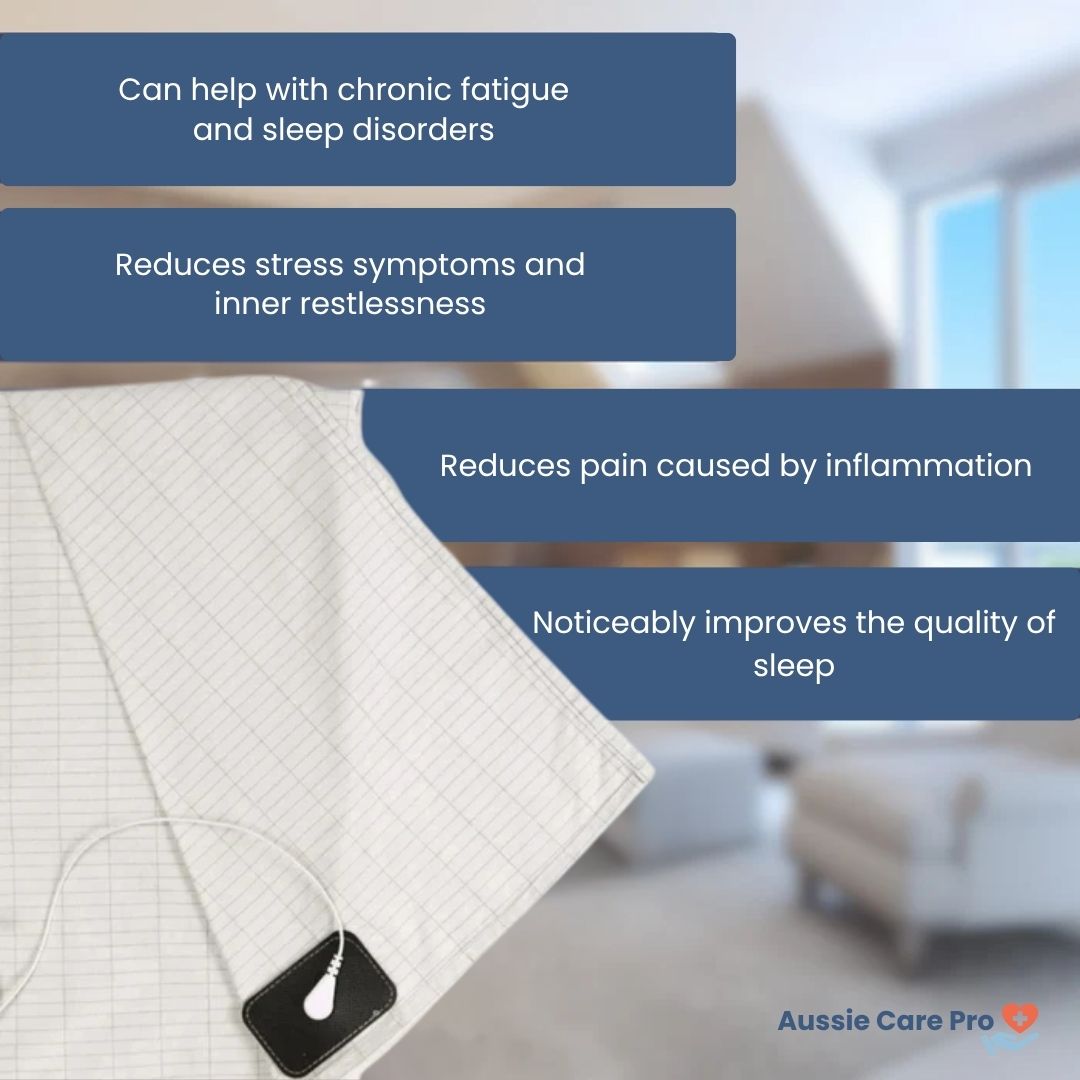 Calm Sleep Grounding Sheet - Anti Inflammatory Bedding