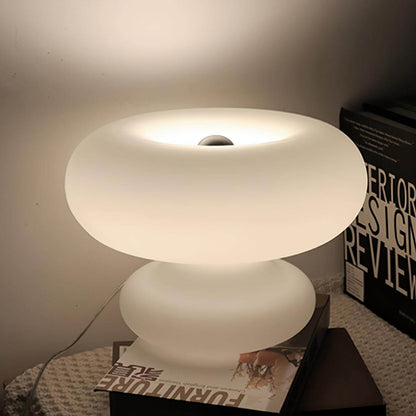 Stylish Metal Base Round Desk Lamp