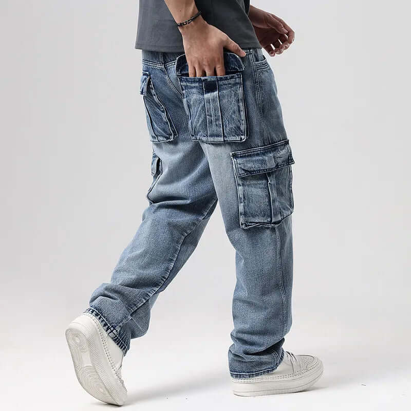 Classic Casual Multi Pocket Work Pants