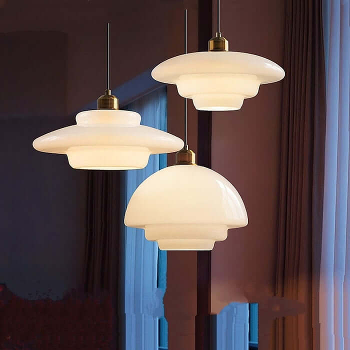 Stylish Clear Hanging Light Fixture
