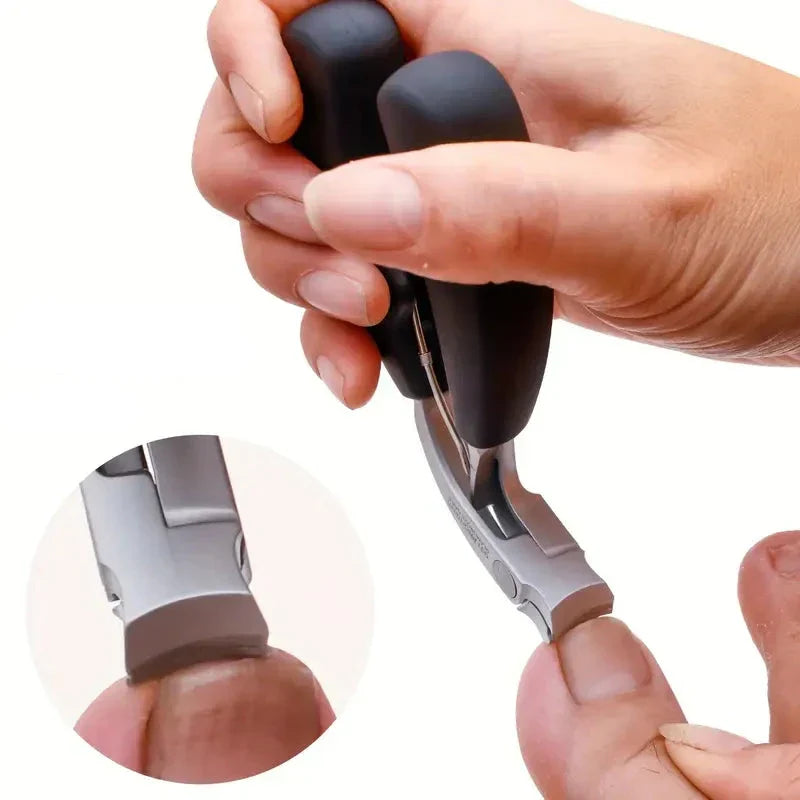 Premium Nail Clipper - Sharp Stainless Steel, Comfort Grip