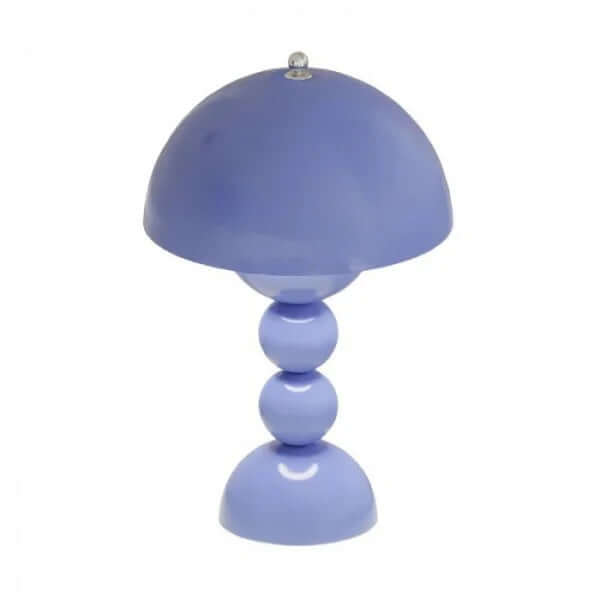 Compact Glass Flower Desk Light Lamp