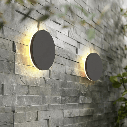 Contemporary LED Exterior Wall Light - Luxivelle