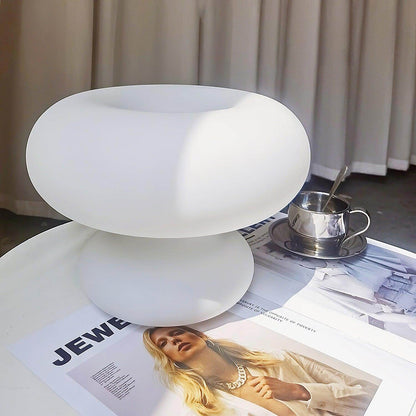 Stylish Metal Base Round Desk Lamp