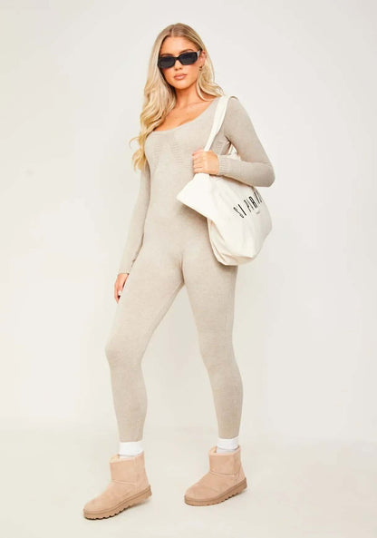 Ladies' Chic Full Length Jumpsuit - Luxivelle
