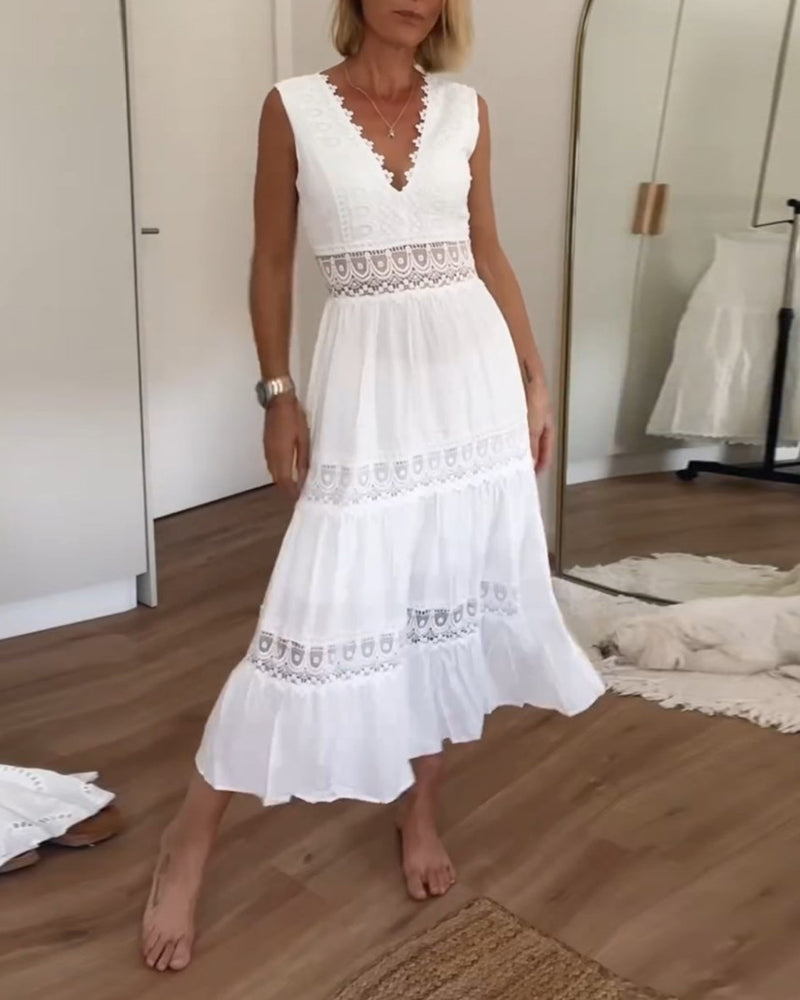 Relaxed Fit Bohemian Robe Dress - Luxivelle