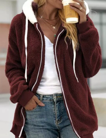 Classic Women's Oversized Hooded Sweatshirt