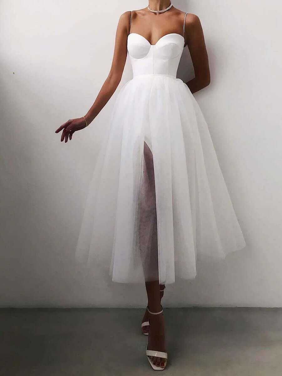 Female Knee Length Floral Party Dress