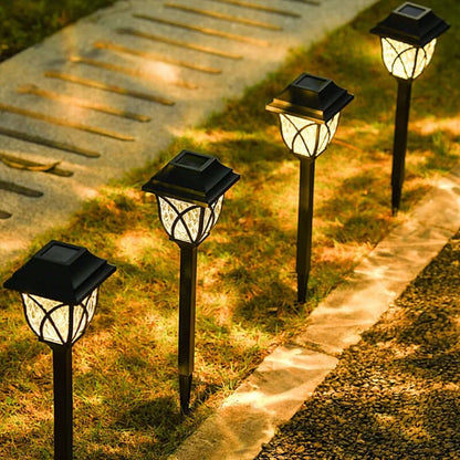Bright Outdoor Solar Powered LED Garden Lights