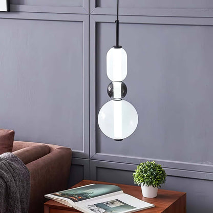 Vibrant Glass Drop Ceiling Light