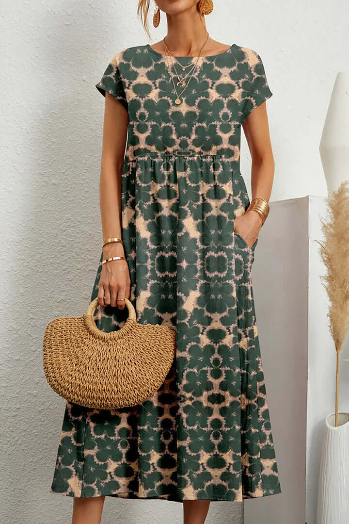 Ladies' Floral Casual Summer Dress