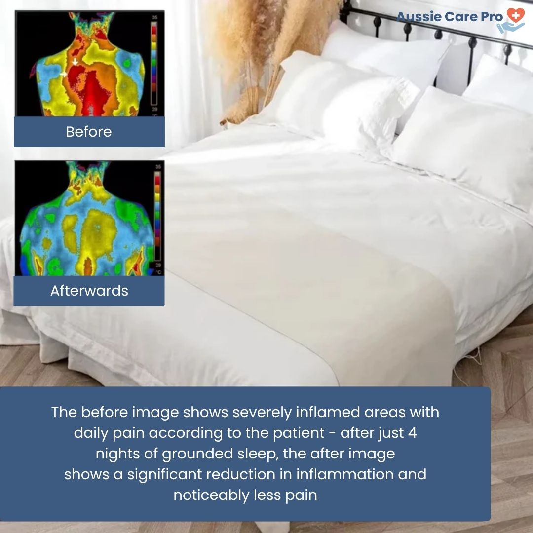 Calm Sleep Grounding Sheet - Anti Inflammatory Bedding