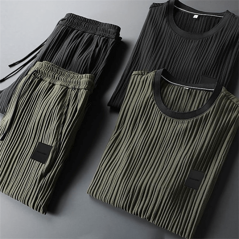 Men's Soft Fleece Jogger Suit - Loose Fit