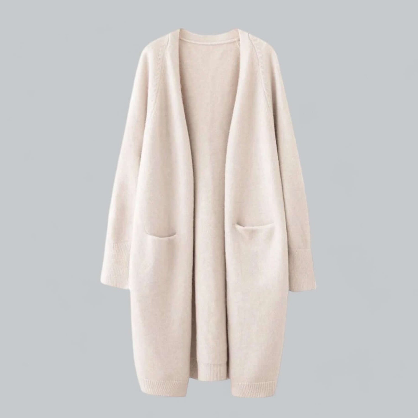 Soft Women's Oversized Cashmere Sweater Cardigan - Luxivelle