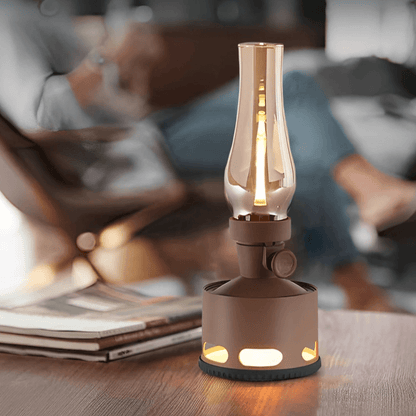 Retro LED Lantern - Rechargeable USB Powered