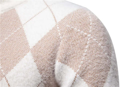 Classic Pattern Crew Neck Sweater