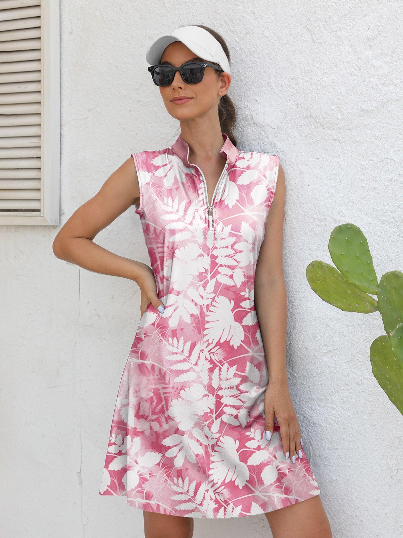 Floral Sun Protective Summer Dress UPF 50+