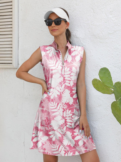 Floral Sun Protective Summer Dress UPF 50+