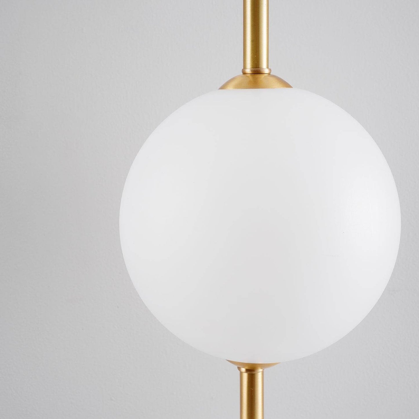 Sleek Round Glass Wall Light