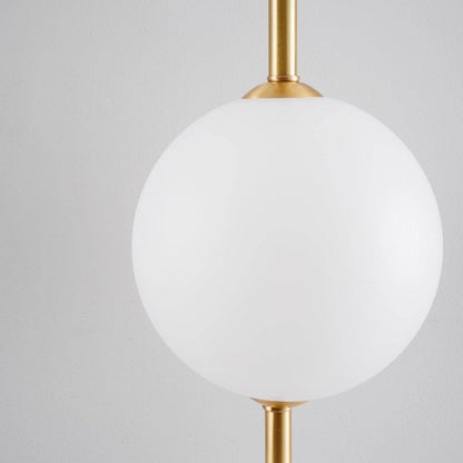 Sleek Round Glass Wall Light