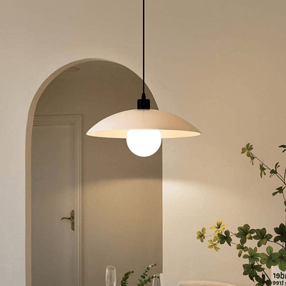 Sleek Clear Glass Hanging Light Fixture