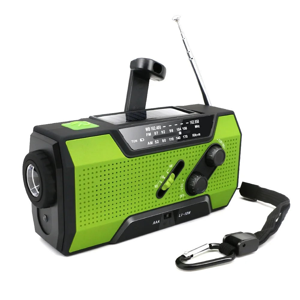 Portable Power Emergency Radio with Long Lasting Battery