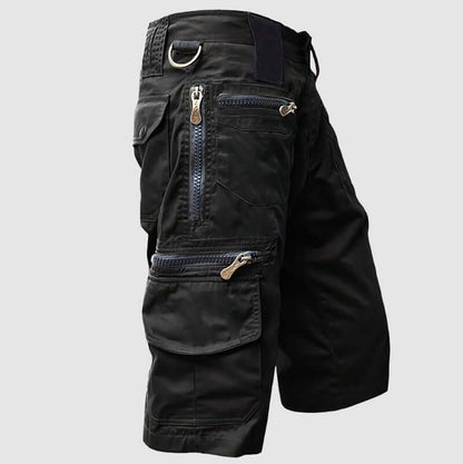 Men's Utility Shorts with Extra Pockets - Luxivelle
