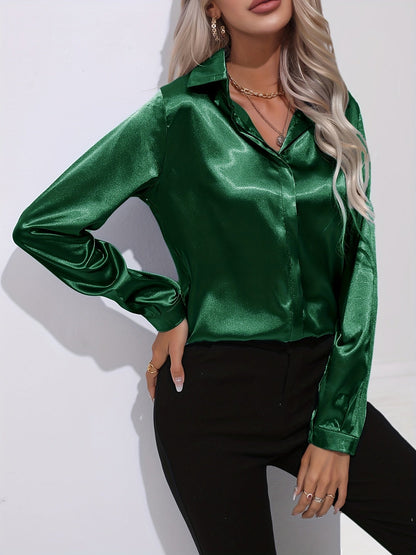 Ladies Classic Point Collar Shirt