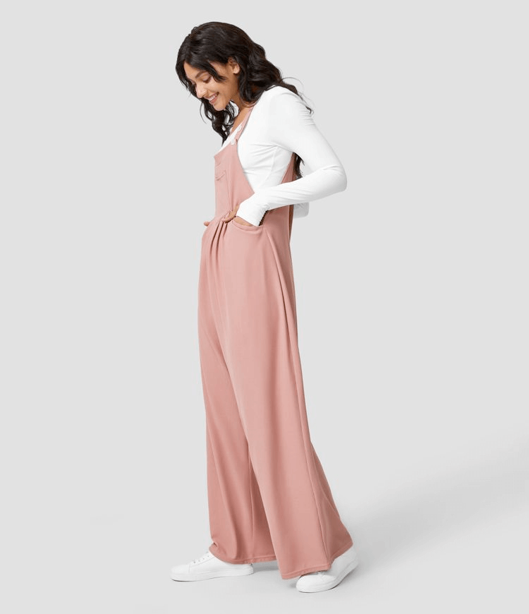 Relaxed Fit Women's Utility Jumpsuit