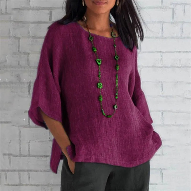 Relaxed Fit Casual Women's T-Shirt