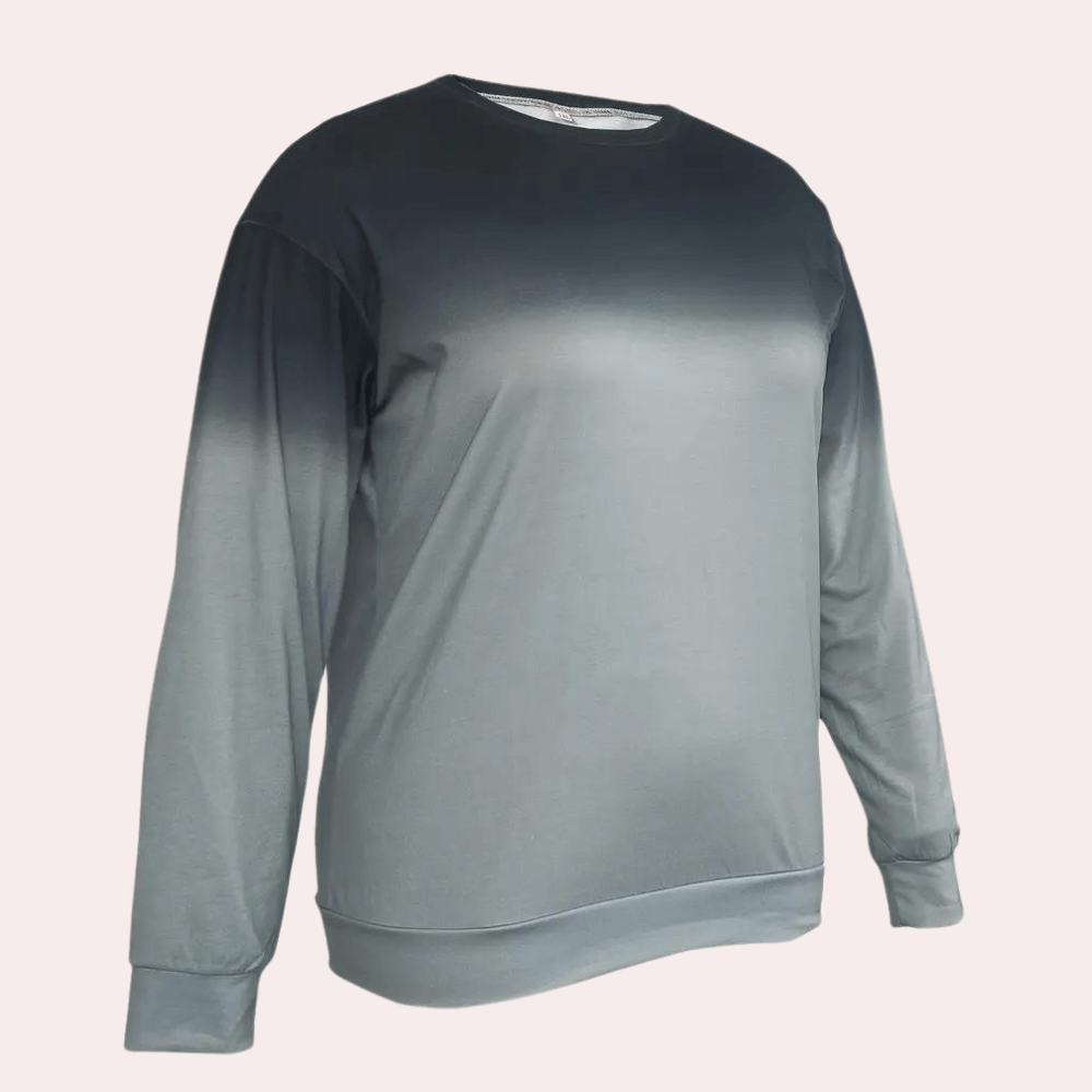 Fashionable Ombre Women's Sweatshirt