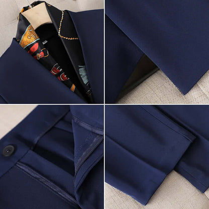 Petite Tailored Business Suit Set
