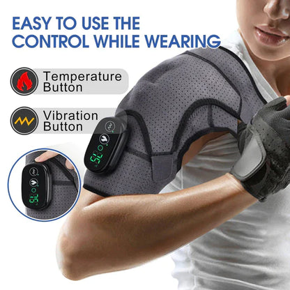 Warm Shoulder Support Massager Wrap