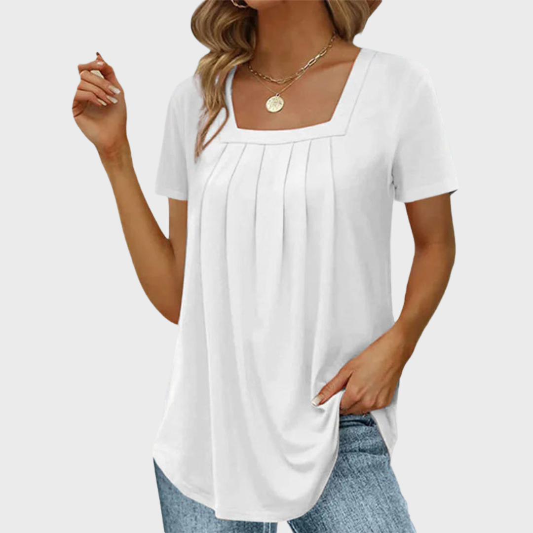Lightweight Breathable Summer Top - Luxivelle