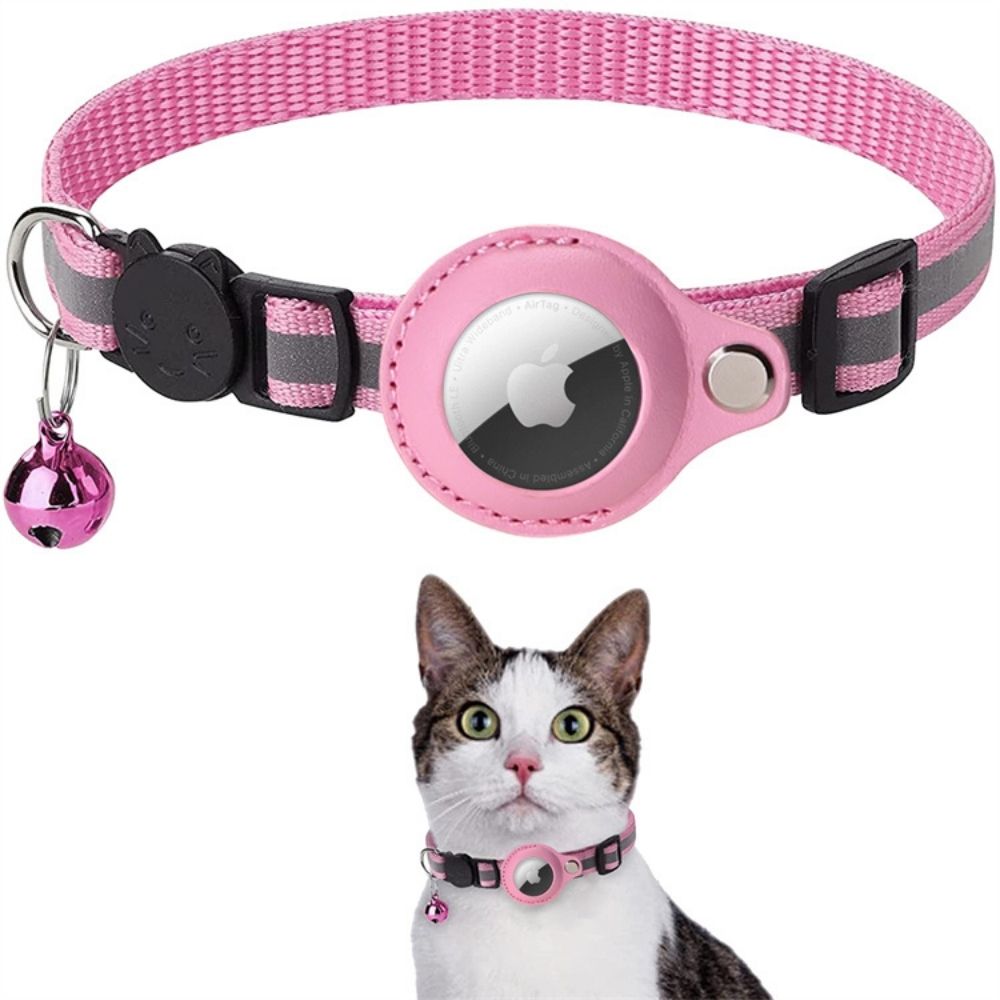 Adjustable Pet Collar with Quick Release – Reflective & Tracker Friendly