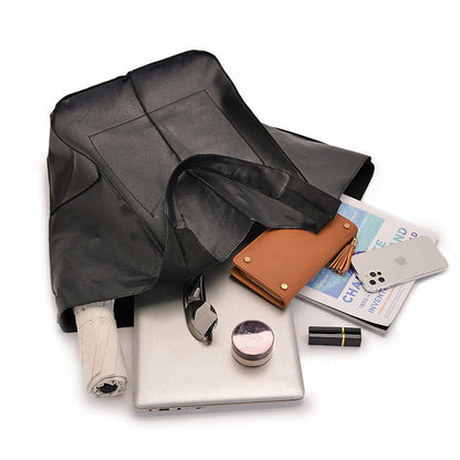 Large Leather Duffel Bag | Classic Travel Tote
