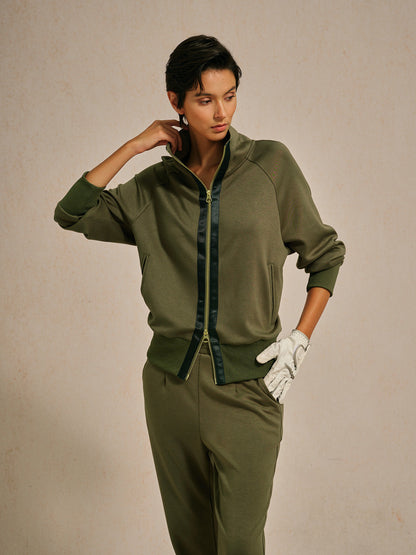 Plush Fleece Long Sleeve Zip Jacket