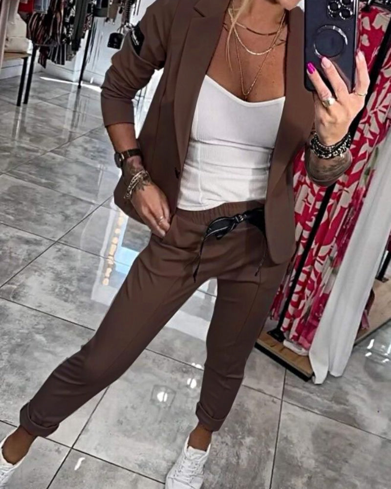 Evie | Stylish blazer set