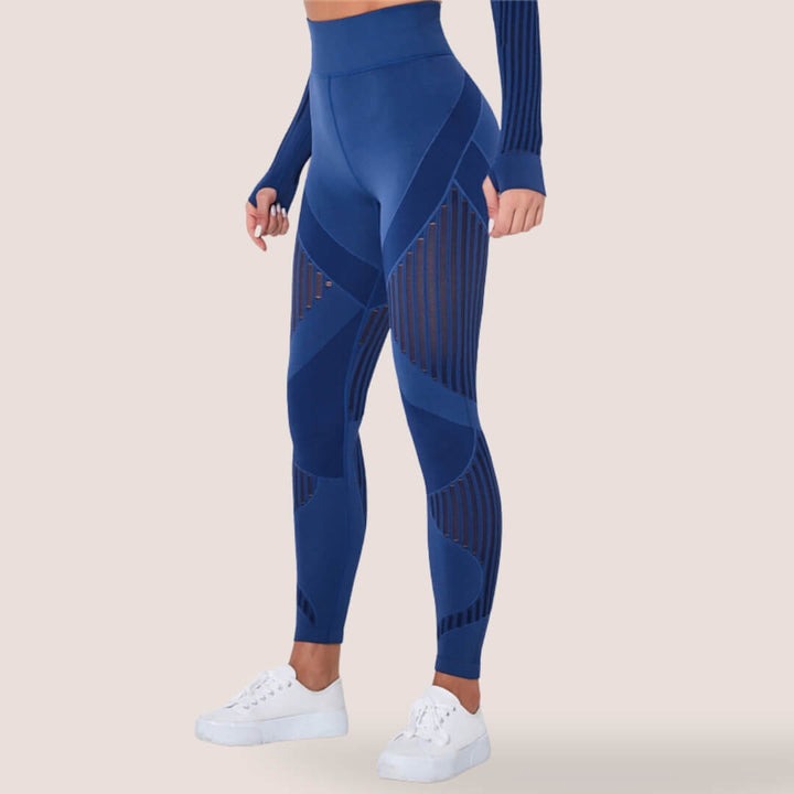 Comfortable High Waisted Full Length Women's Leggings